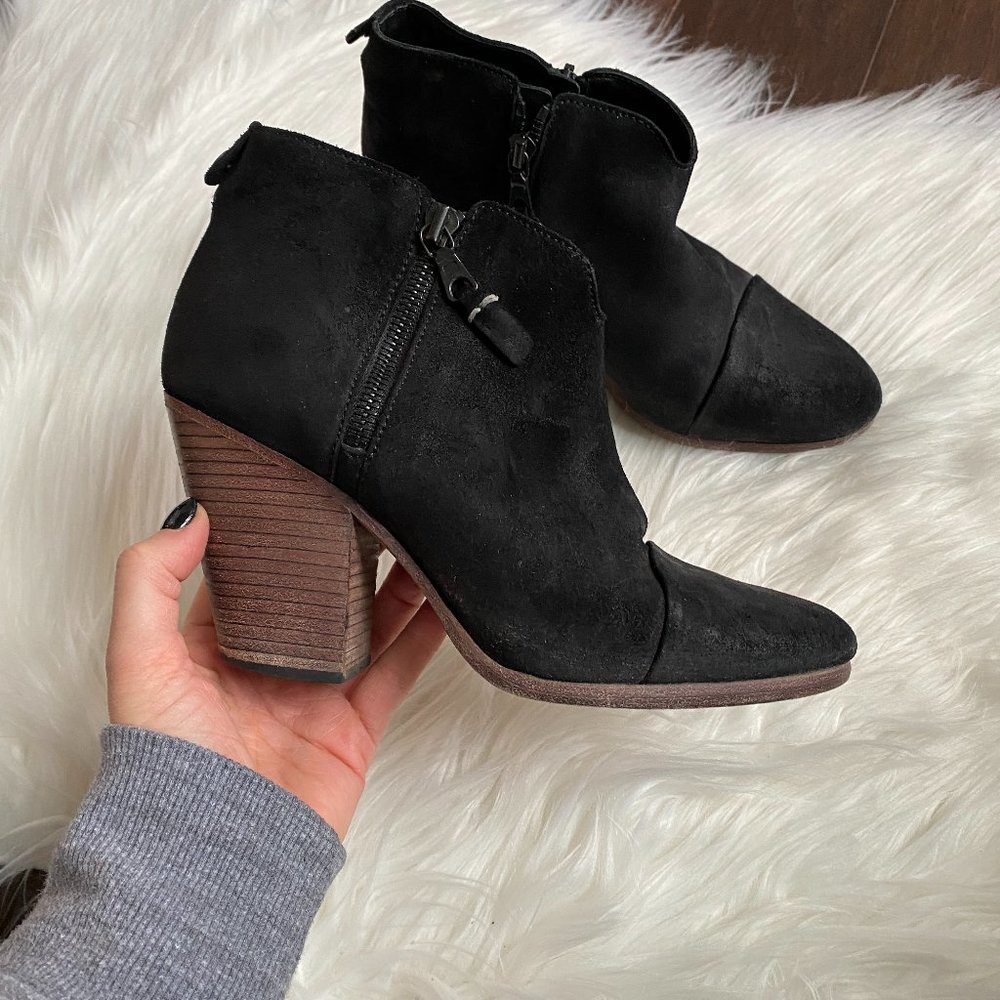 [Rag & Bone] Margot Waxed Suede Bootie